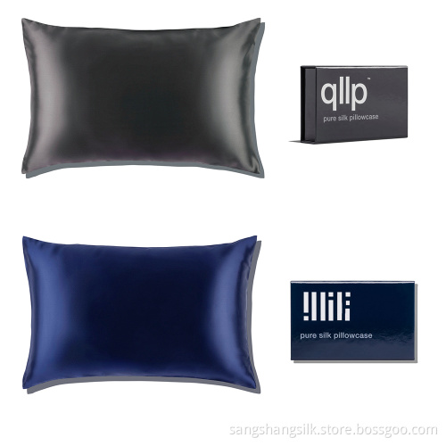 Chinese brand sangshang silk Wholesale Silk Mulberry Pillow Case Pillowcase 6A Grade Multiple Color and Luxury Customized Box
